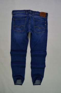 120 # REPLAY ## ANBASS SLIM SPODNIE JEANSY W36 L34