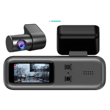 Передняя и задняя двойная автомобильная камера FHD 1080p с ночным видением для 24 человек