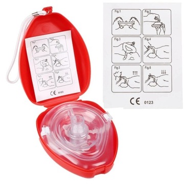 Professional First Aid CPR Breathing Mask Protect Rescuers Artificial
