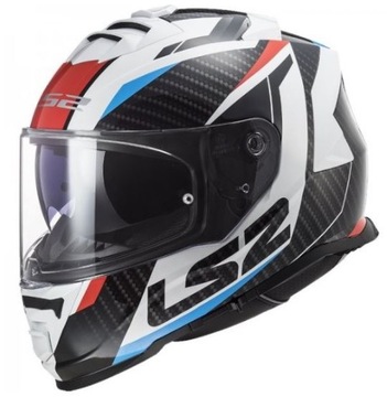 KASK LS2 FF800 STORM II RACER RED BLUE 22.06 S