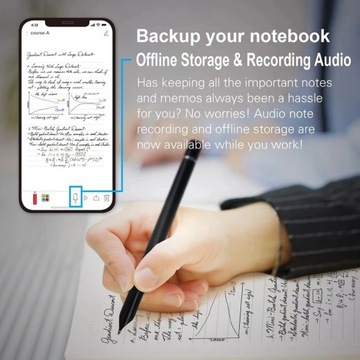 Bisofice B5 Notebook Digital Pen Smart Pen Writing Set Includes Smartpen Sm