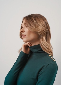 OCHNIK Bluzka damska z golfem LSLDT-0033-54 r. XS