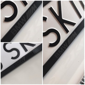 Рамка номерного знака BMW M power