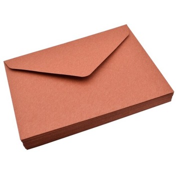 Pomarańczowy czerwony styl olorful Koperty Papier