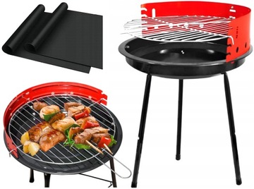 TURYSTYCZNY GRILL WĘGLOWY POD PIKNIK NA WIELE SEZONÓW