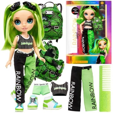 МОДНАЯ КУКЛА JUNIOR HI RAINBOW HIGH JADE HUNTER FASHION DOLL