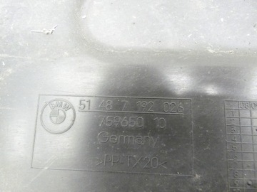 BMW OE 7192026 KRYT FILTRU UHLÍKEM AKTIVNIM