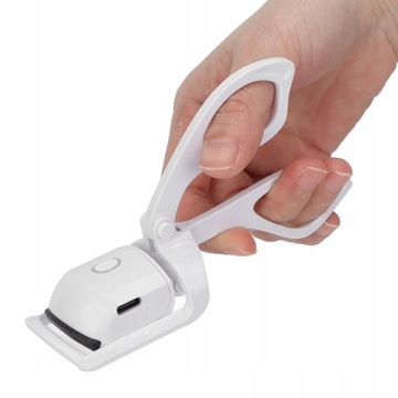 Zalotka do Rzęs Elektryczna Podgrzewaczka Lokówka do Rzęs USB Biała