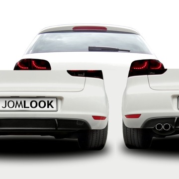 DIFUZOR SPOILER DOPLNĚNÍ VW GOLF 6 VI GTI GT R