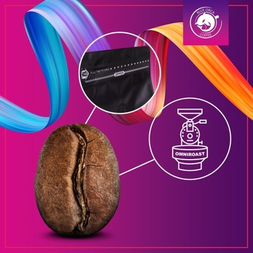 НАБОР СВЕЖЕОБжарЕННЫХ КОФЕЙНЫХ ЗЕРНОВ 4x200г 100% АРАБИКА - КОФЕ BLUE ORCA