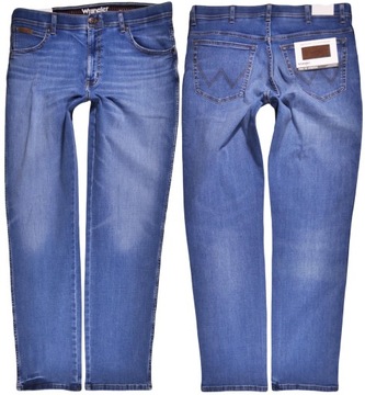 WRANGLER spodnie HIGH jeans TEXAS SLIM _ W31 L34