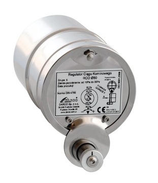 Regulator ciągu kominowego fi 80 RCO | DARCO SYSTEM