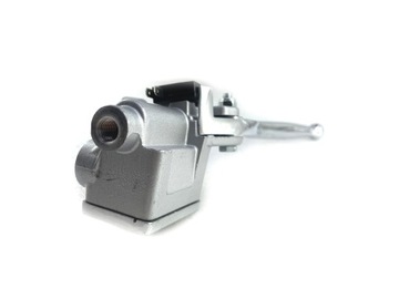 Главный тормозной цилиндр правый, ХРОМ, гнездо для зеркала, резьба М10, ручка, рычаг