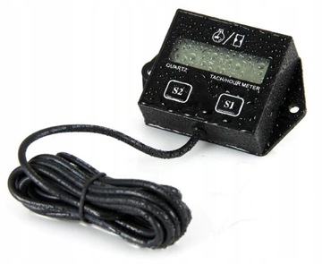 СЧЕТЧИК ЧАСОВ ДВИГАТЕЛЯ ТАХОМЕТР + СБРОС МОТОРА