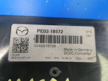 MAZDA 3 III BM 13- 6 GJ CX-5 MODUL ŘÍZENÍ NAPÍNÁK