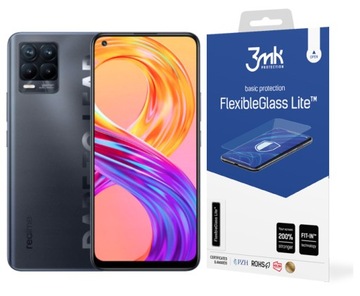 Стекло FlexibleGlass Lite 3MK для Realme 8 Pro