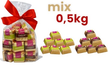Cukierki czekoladki 500g 0,5kg czekoladowe Dla Babci Dziadka Solidarność