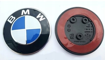 ZNAK BMW 82 MM LOGO OE 51147288752 3PIN PÁSEK 3M F20 F30 F31 I JINÉ