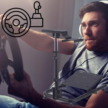 Подставка на руль Logitech G29, регулируемая, устойчивая рама