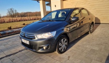 Citroen C-Elysee II Sedan 1.6 VTi 115KM 2016 Citroen C-Elysee Citroen C-Elysee 1.6 Benzyna Salon PL 88 Tys km Raty Zami