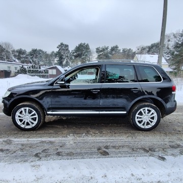 Volkswagen Touareg I 3.0 TDI 225KM 2007 Volkswagen Touareg Volkswagen Touareg 3.0TDI V6 4x4 Jasne Skory Super Kond, zdjęcie 7