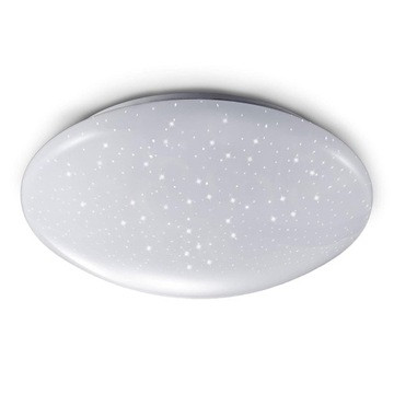 LAMPA SUFITOWA LED 12W EFEKT GWIEŹDZISTEGO NIEBA - POKÓJ SYPIALNIA KORYTARZ