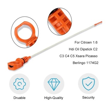 1.6 Hdi Car Oil Dipstick for Citroen C2 C3 C4 C5 Xsara Picasso Berli~82010