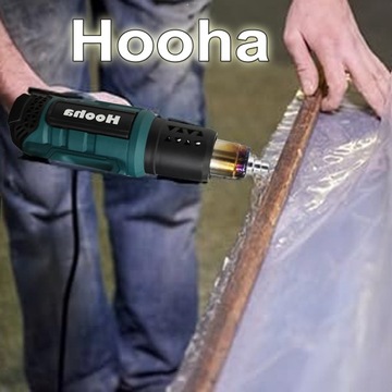 Электрический тепловой пистолет с ЖК-дисплеем, плавное управление, 60-650C, 7 аксессуаров + 2 режима