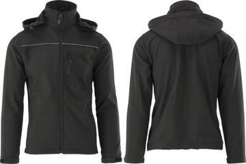 KURTKA ROBOCZA SOFTSHELL ODPINANY KAPTUR ROZM. L