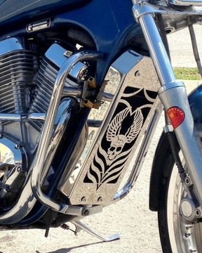 SUZUKI INTRUDER VS600 VS700 VS750 КРЫШКА РАДИАТОРА