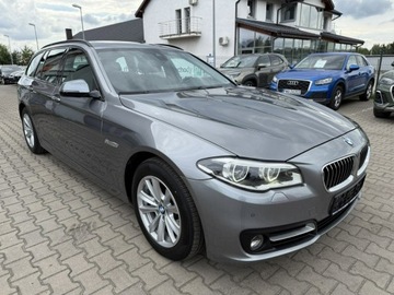 BMW Seria 5 F10-F11 Touring Facelifting 530d 258KM 2014 BMW 530 Serwisowany w ASO*Lift, zdjęcie 4