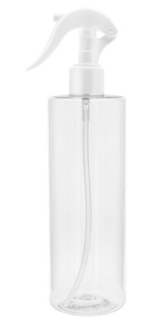 BUTELKA Z ATOMIZEREM ROZPYLACZ SPRYSKIWACZ 300ml KRYSTALICZNA TRANSPARENTNA
