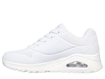 Buty Damskie Skechers 177981WMLT UNO HIGHLIGHT LOVE Białe 41