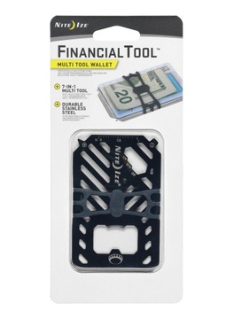 Multitool Nite Ize FinancialTool Multi Tool Wallet - black