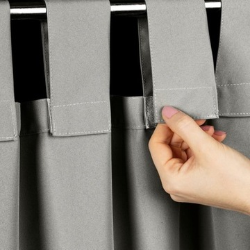 Zasłona Tarasowa Ogrodowa na Balkon Patio 155 x 220 Wodoodporna na Rzepy