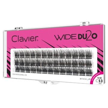 Kępki Rzęs Clavier Wide Du2o Mini Paski 13mm