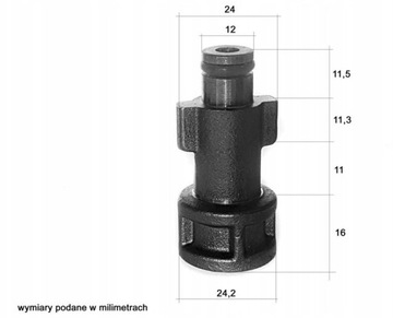 REDUKCJA ADAPTER ZŁĄCZE DO MYJKI LAVOR/PARKSIDE BOSCH