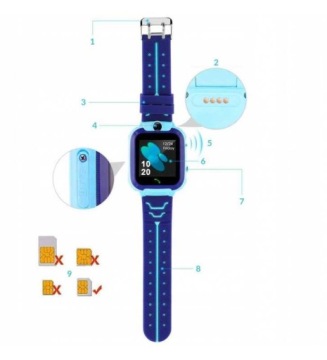 SMARTWATCH Детские часы SIM PL LOCALIZER