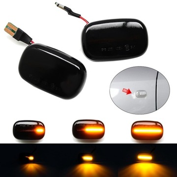 DYNAMIC LED BOČNÍ SVĚTLA SIGNALIZAČNÍ DO CELICA T19 T20 23