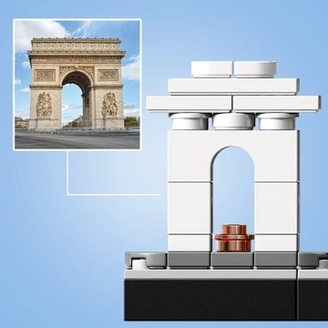 LEGO Architecture (21044) Подарочное украшение Парижской архитектуры