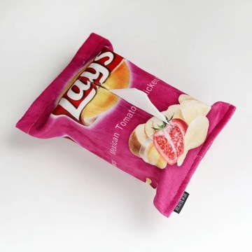 Творческая коробка для салфеток, тканевая упаковка, сумка в форме кармана для хранения салфеток