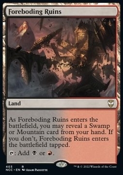 Foreboding Ruins - land BR @@@@