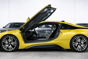 BMW i8 Coupe Elektryczny + R3 1499 362KM 2017 BMW i8 Protonic. 2 wł. Bezwypadek. Salon Polska., zdjęcie 14