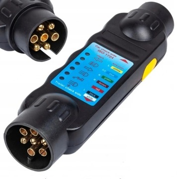 TESTER GNIAZDA WTYCZKI PRZYCZEPY HAKA 7PIN