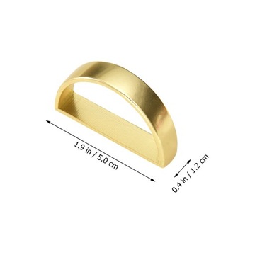 САЛФЕТНИЦА обручальные кольца кольца для салфеток | золотой | 6 шт.