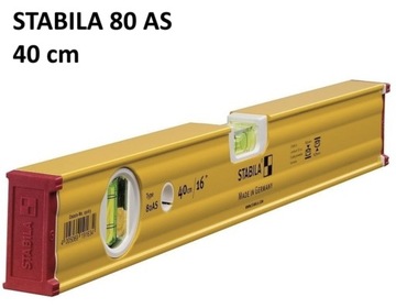 POZIOMICA ALUMINIOWA STABILA 19163 typ 80 AS 40 cm