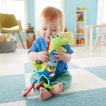 AKTYWIZUJĄCY KROKODYLEK ZAWIESZKA FISHER PRICE