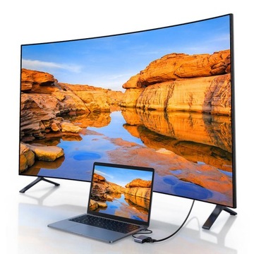 UGREEN АДАПТЕР-ПРЕОБРАЗОВАТЕЛЬ USB - HDMI 1.3 VGA 1.2 1920x1080 60 Гц