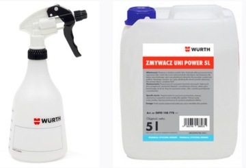 Wurth Zmywacz 5L + Pompka 36° 500ML