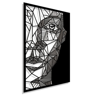 Obraz ażurowy Dekoracja ścienna Panel Twarz 3D